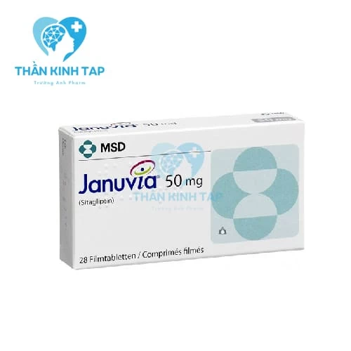 Januvia 50mg - Hỗ trợ bệnh nhân đái tháo đường týp 2